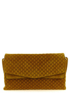 Gucci Gg Medium Suede Shoulder Bag