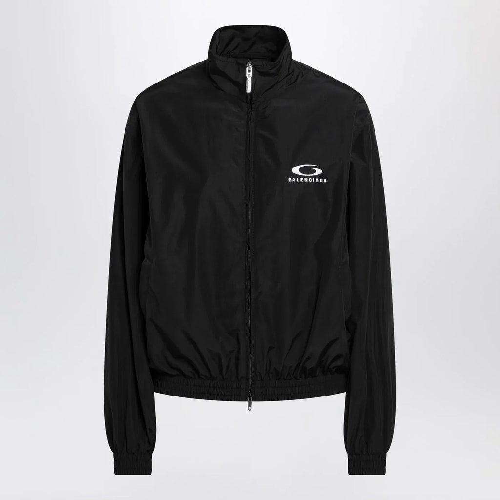 Balenciaga Black Loop Sports Icon zip jacket