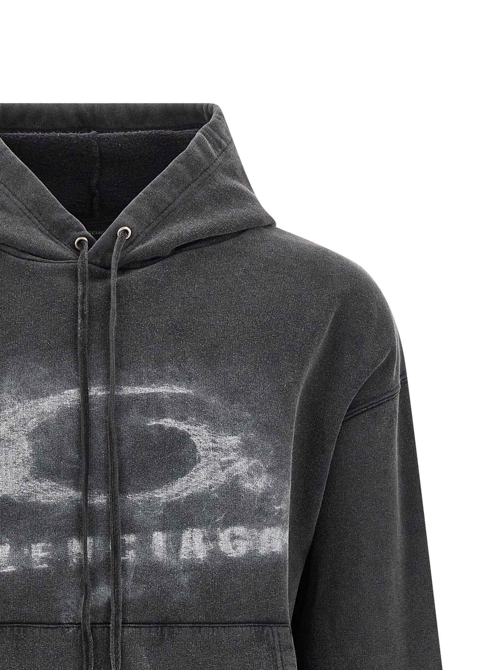 Balenciaga Washed Crayon Loop Hoodie