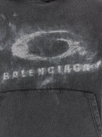 Balenciaga Washed Crayon Loop Hoodie