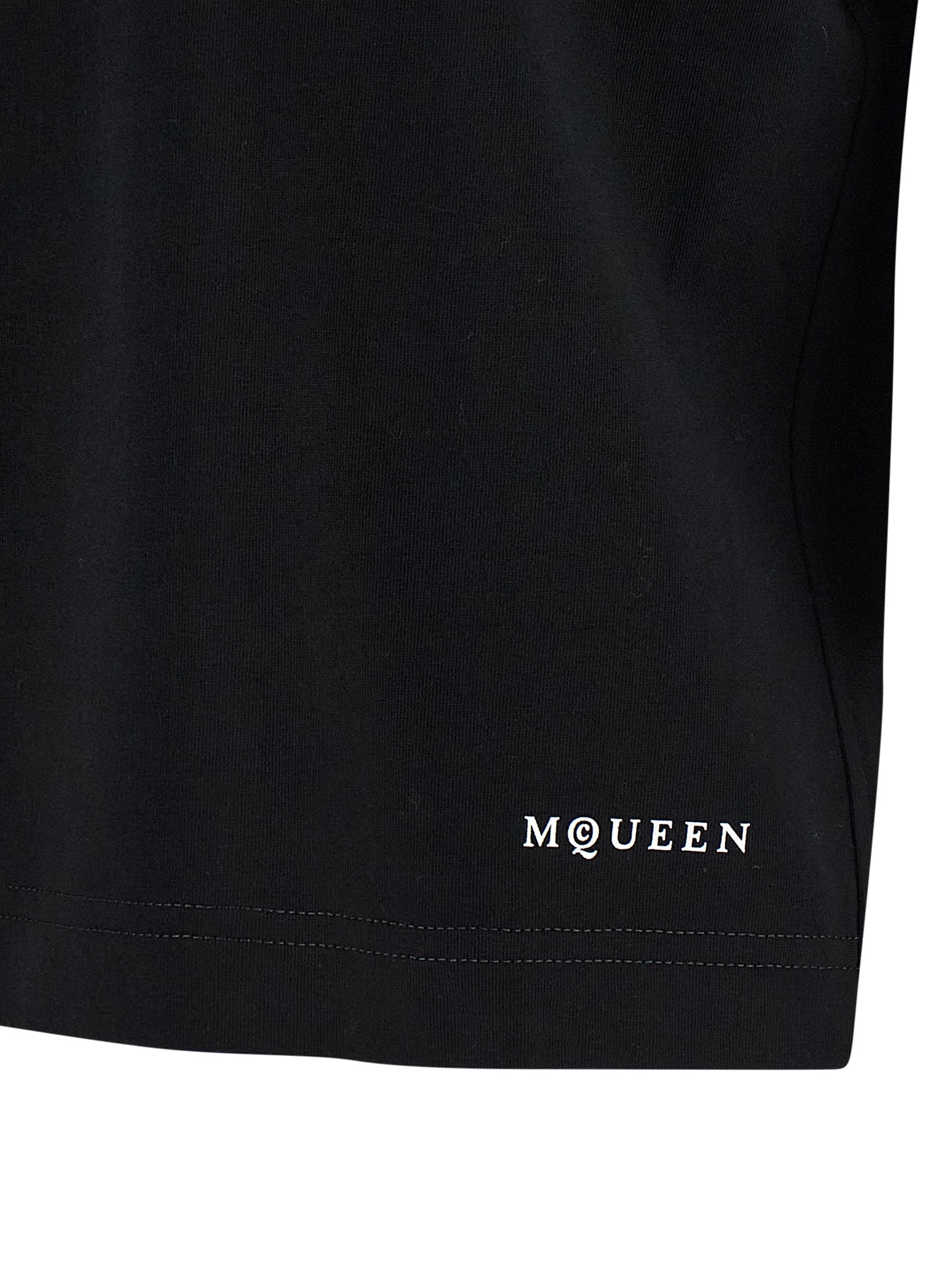 تي شيرت ألكسندر ماكوين بطبعة الجمجمة