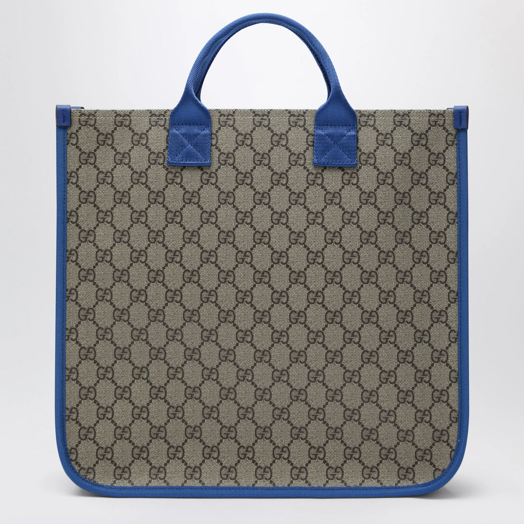 GUCCI Beige GG Supreme MR. MEN™ LITTLE MISS™ shopping bag