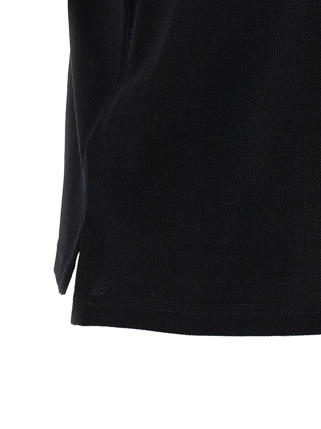 Saint Laurent Cassandre Embroidered Polo Shirt