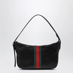 GUCCI Small Black Lunetta Bag