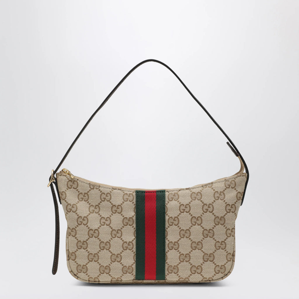 GUCCI Small Beige GG Pattern Bag