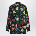 GUCCI Silk Twill Shirt With Flora Print