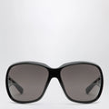 GUCCI Square black acetate sunglasses