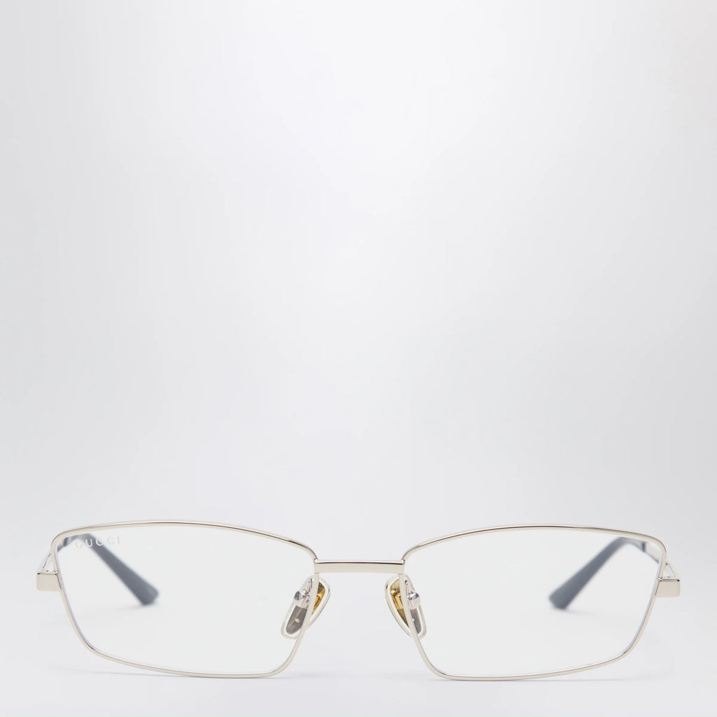 GUCCI Gold-Tone Metal Frame Glasses
