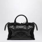 Balenciaga Small Le City handbag in Arena lambskin black