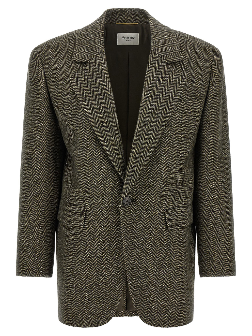Saint Laurent Herringbone Blazer