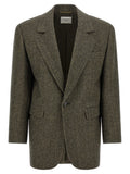 Saint Laurent Herringbone Blazer