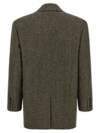 Saint Laurent Herringbone Blazer