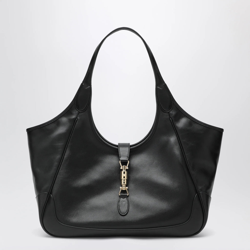 GUCCI Medium black Mercato shopping bag