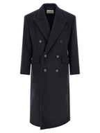 Saint Laurent Double-breasted Coat