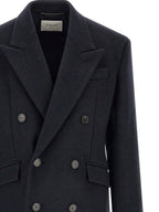 Saint Laurent Double-breasted Coat