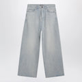 Balenciaga Light blue wide-leg denim jeans