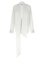 Saint Laurent Lavallière Collar Shirt