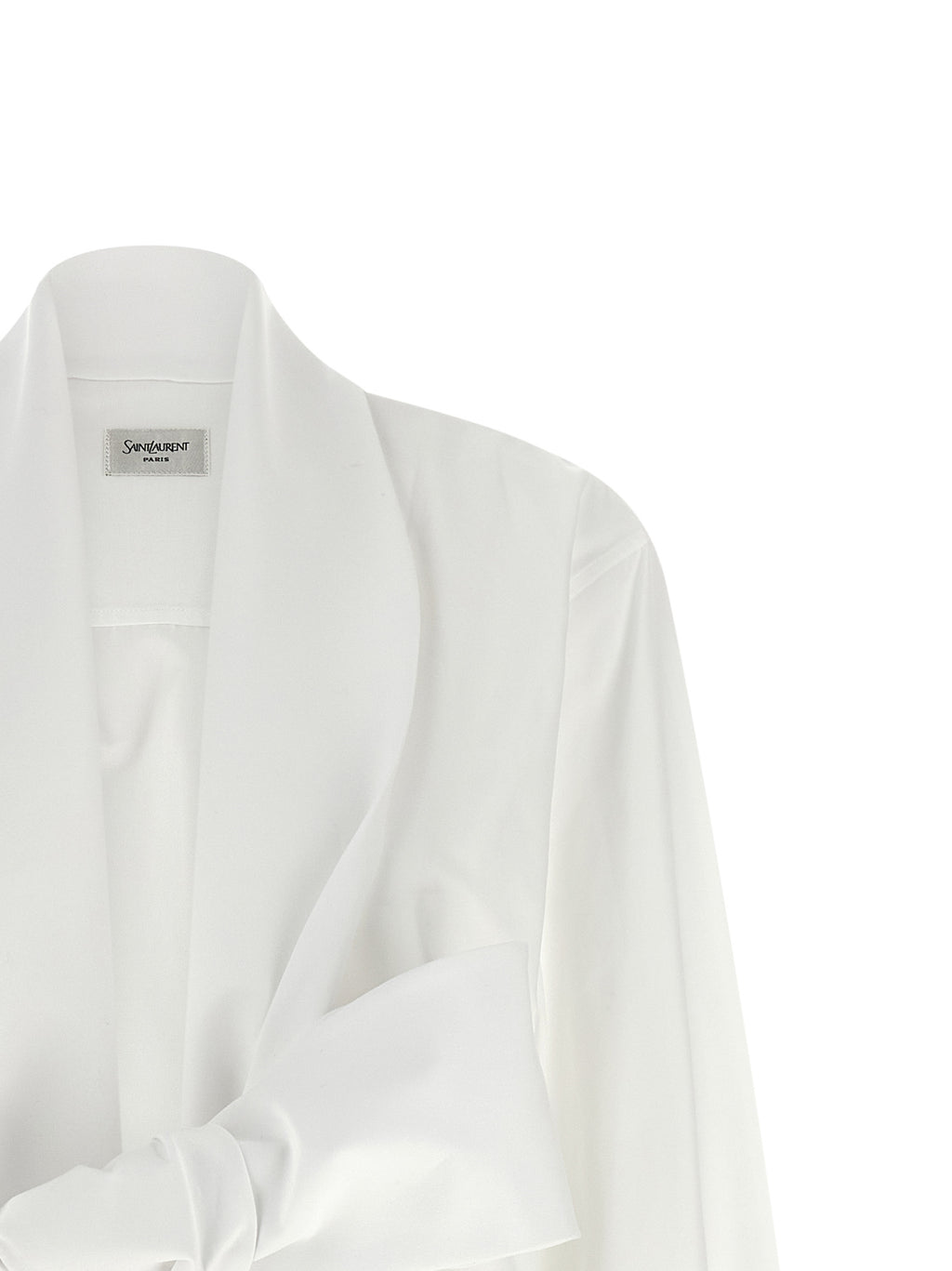 Saint Laurent Lavallière Collar Shirt