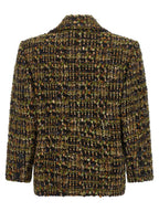 Saint Laurent Bouclé Tweed Blazer