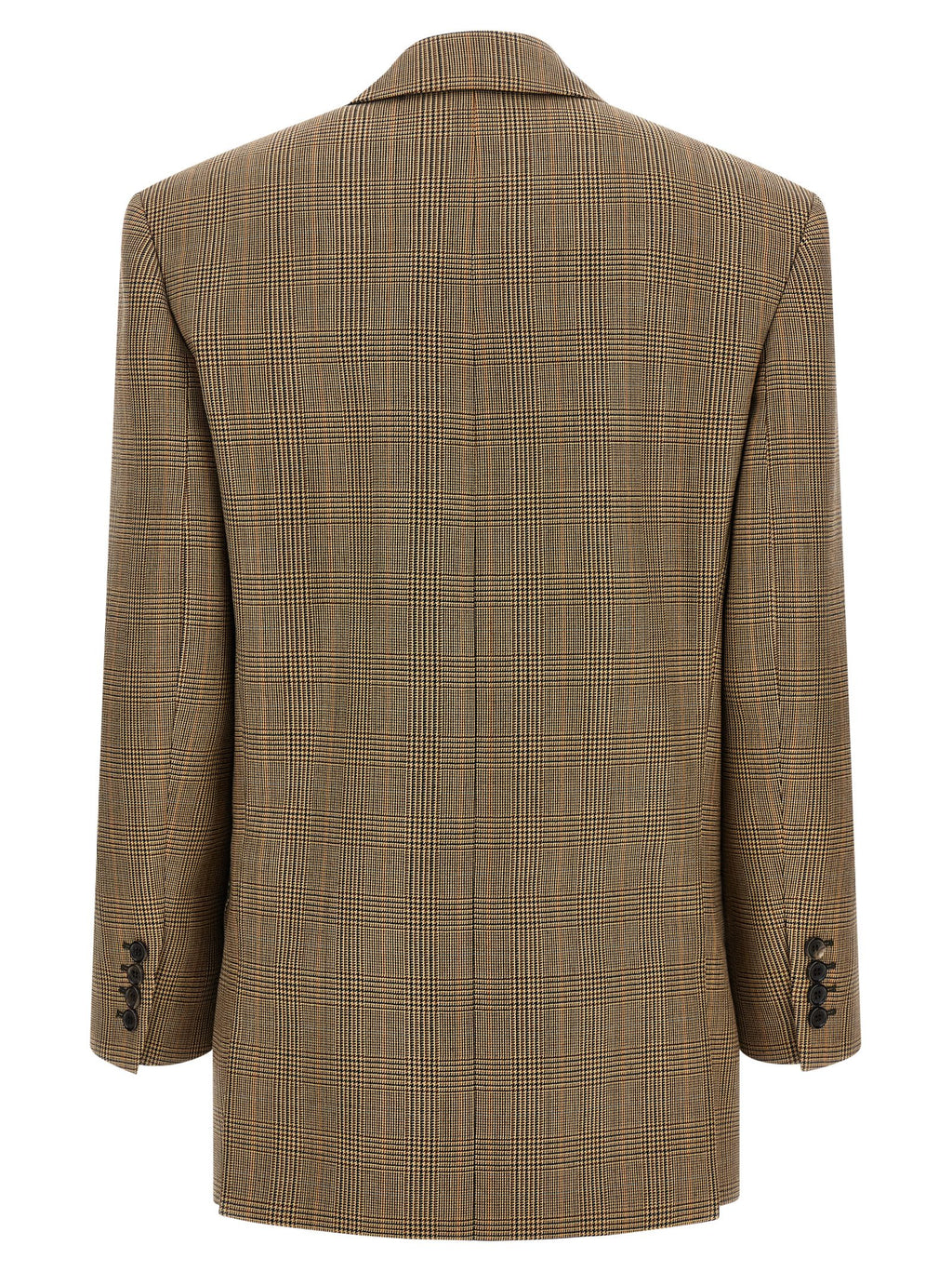 Saint Laurent Prince Of Wales Houndstooth Blazer