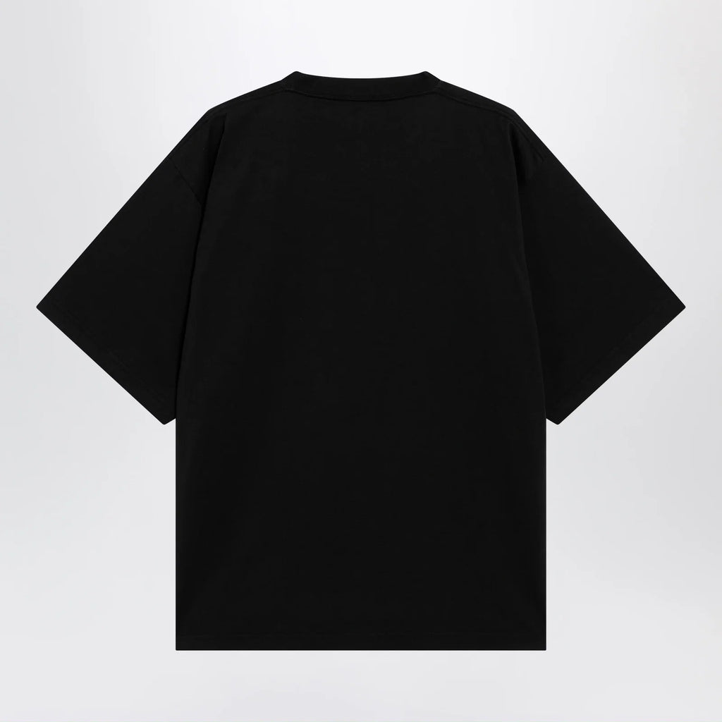 Balenciaga Women's The Door oversize T-shirt in black cotton