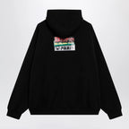 Balenciaga Black hoodie with logo print