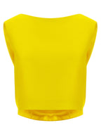 Balenciaga Draped Crop Top