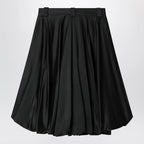 Balenciaga Black balloon skirt in silk blend
