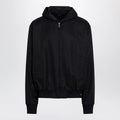 GUCCI Ultramarine GG cotton canvas zip hooded jacket