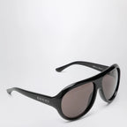 GUCCI Black aviator sunglasses