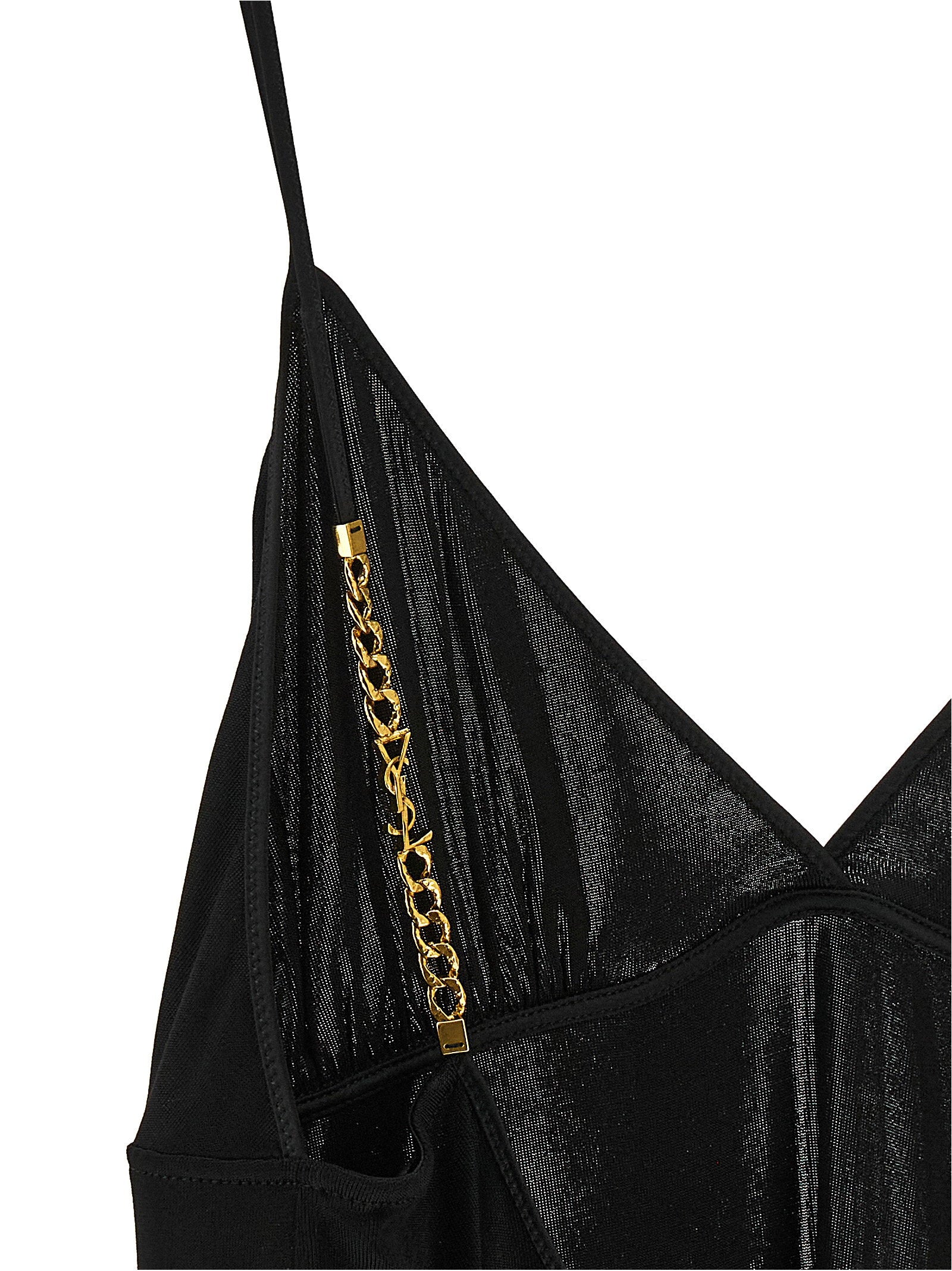 Saint Laurent Cassandre Chain Top