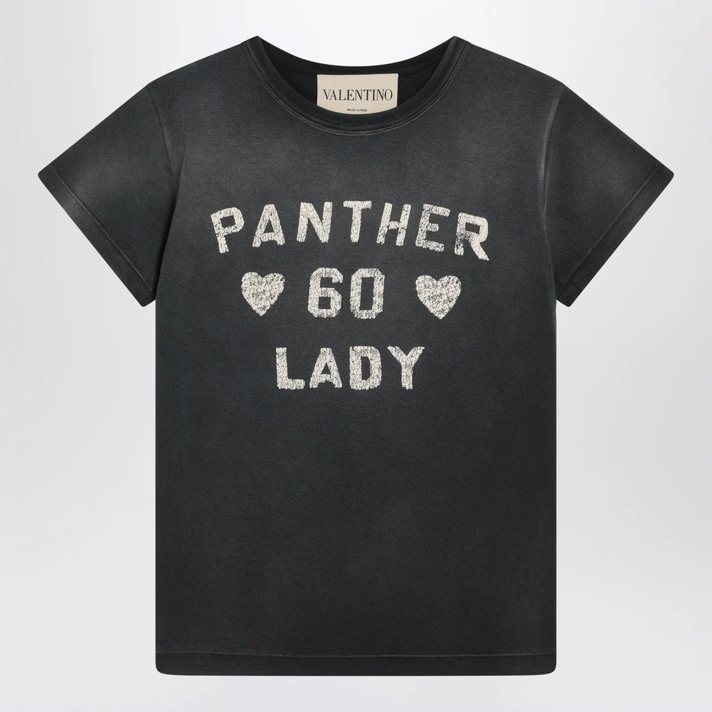 Valentino Black Panther Lady T-shirt