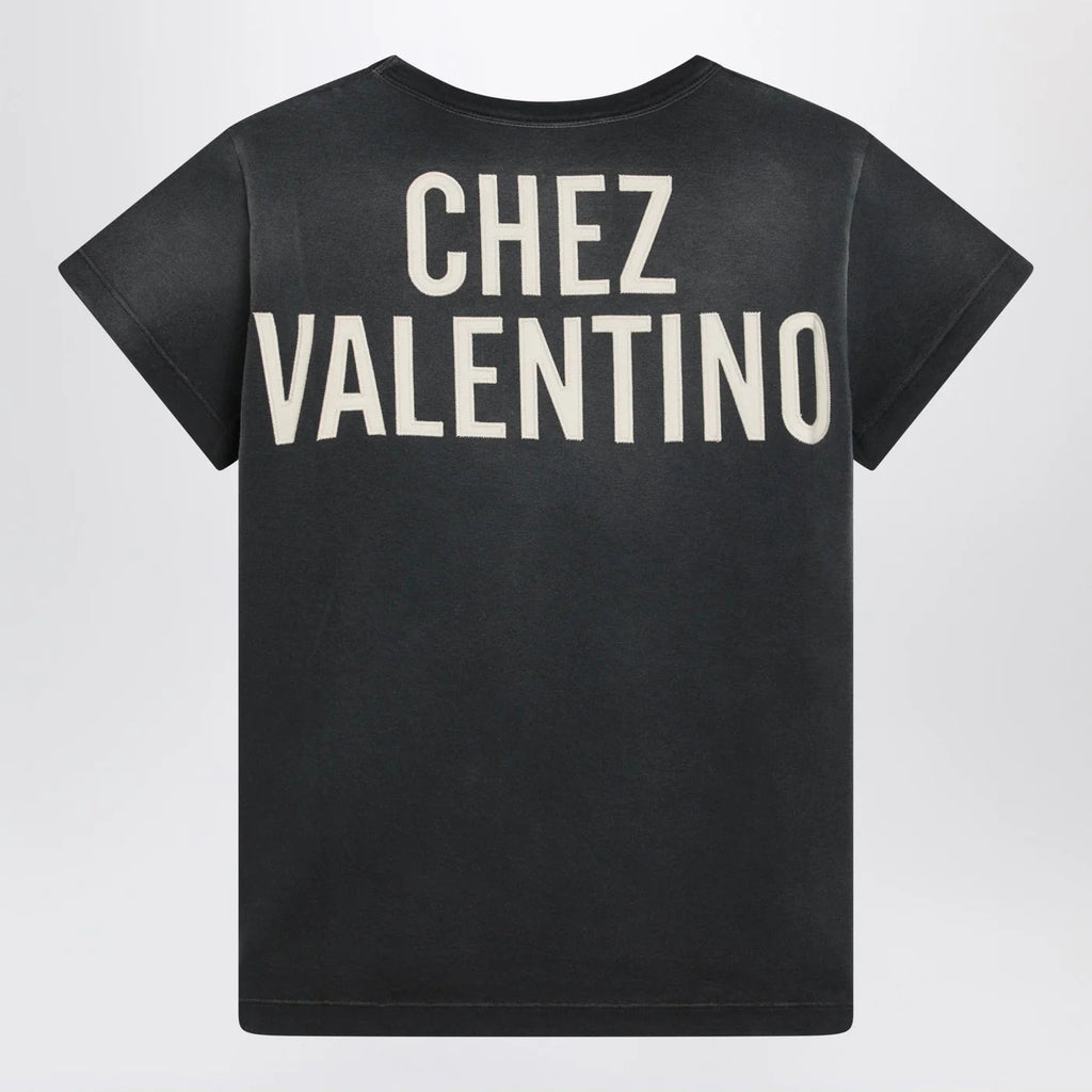 Valentino Black Panther Lady T-shirt