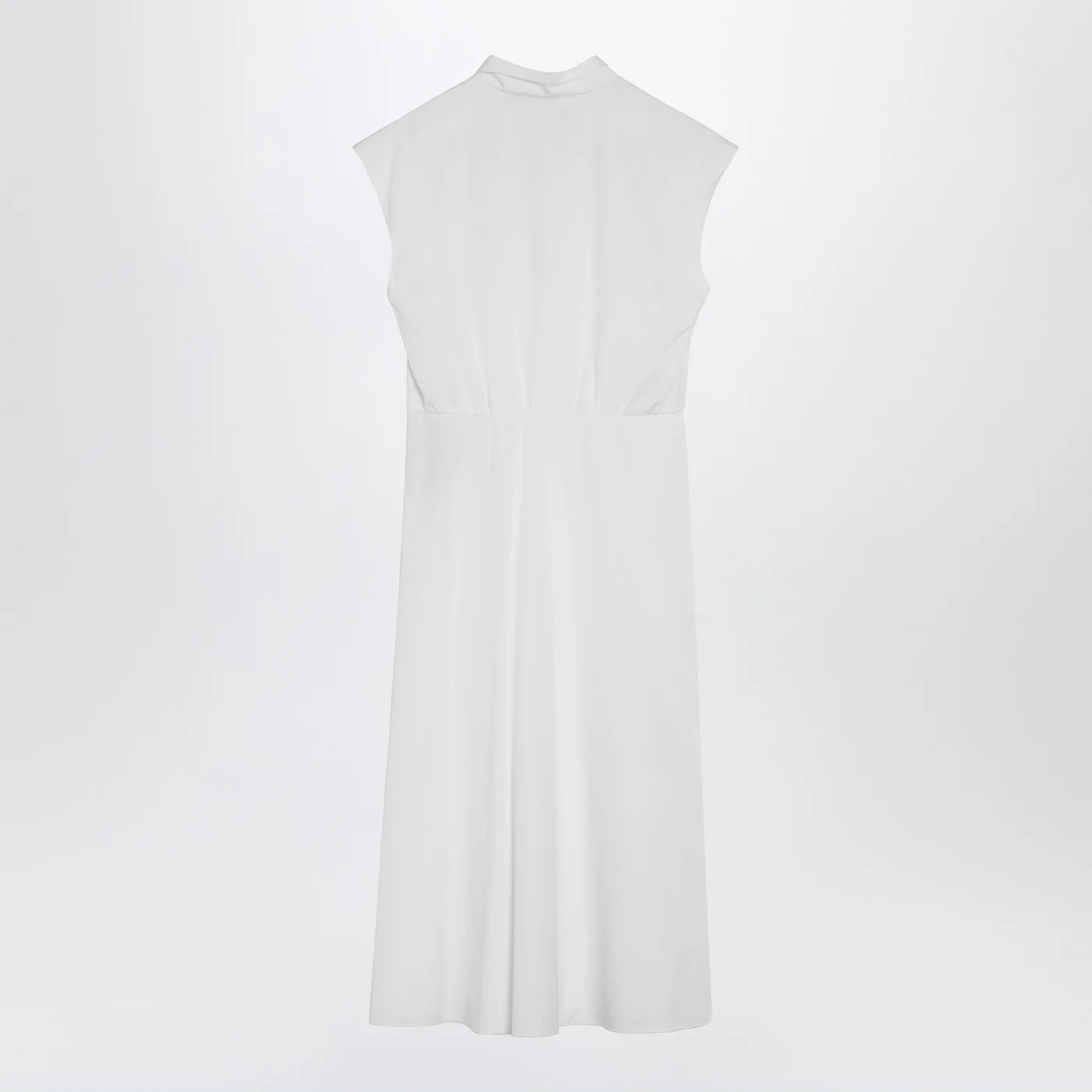 Valentino White midi dress with Sangallo embroidery