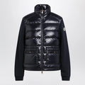 Moncler Navy Padded Zip-Up Sweatshirt
