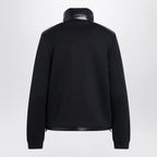 Moncler Navy Padded Zip-Up Sweatshirt