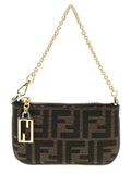 Fendi Mini Flat Zucca Flat Pouch