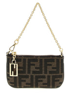 Fendi Mini Flat Zucca Flat Pouch