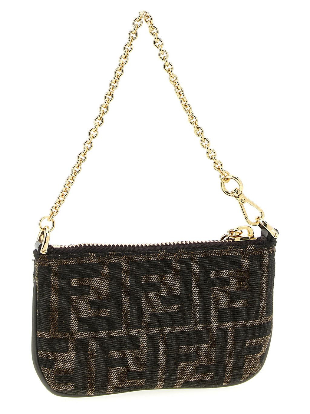 Fendi Mini Flat Zucca Flat Pouch