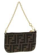 Fendi Mini Flat Zucca Flat Pouch