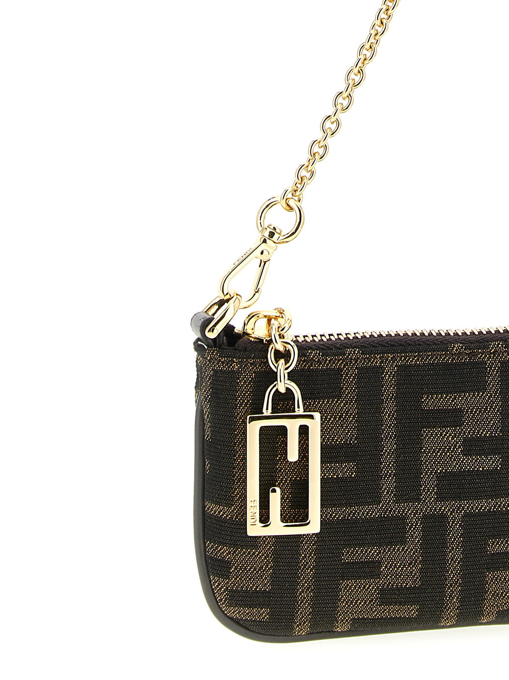 Fendi Mini Flat Zucca Flat Pouch