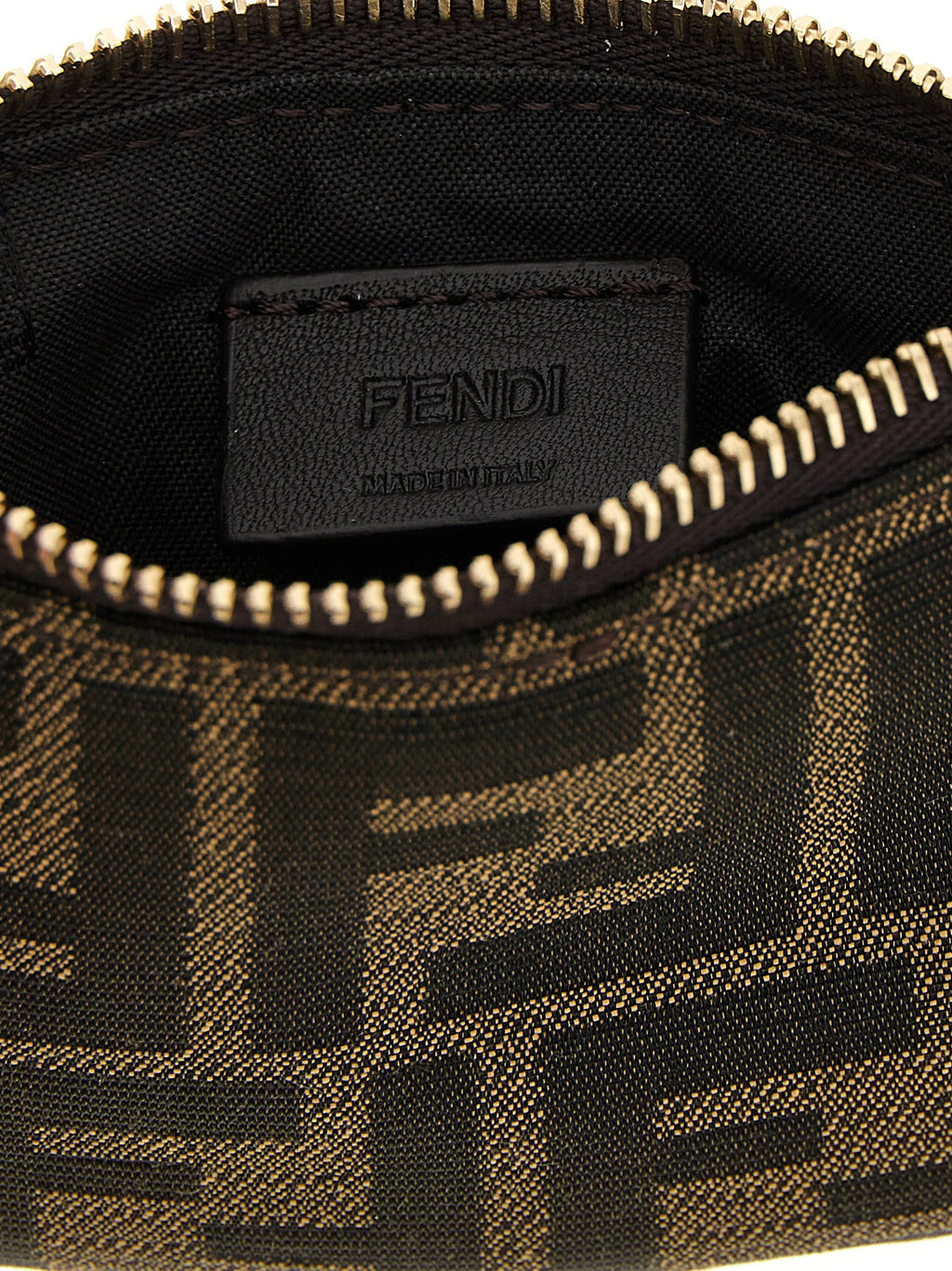 Fendi Mini Flat Zucca Flat Pouch
