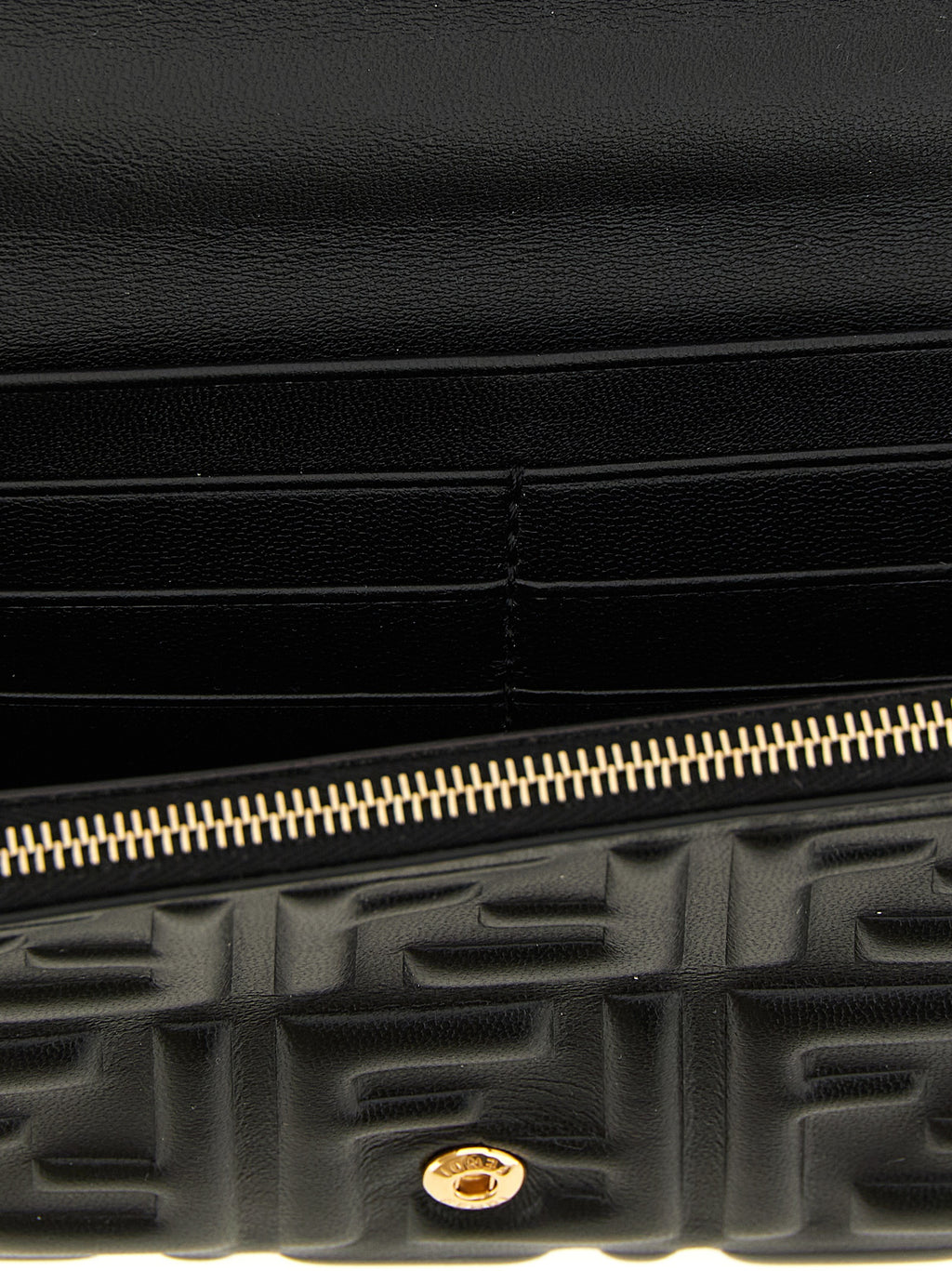 Fendi Continental Baguette Wallet On Chain