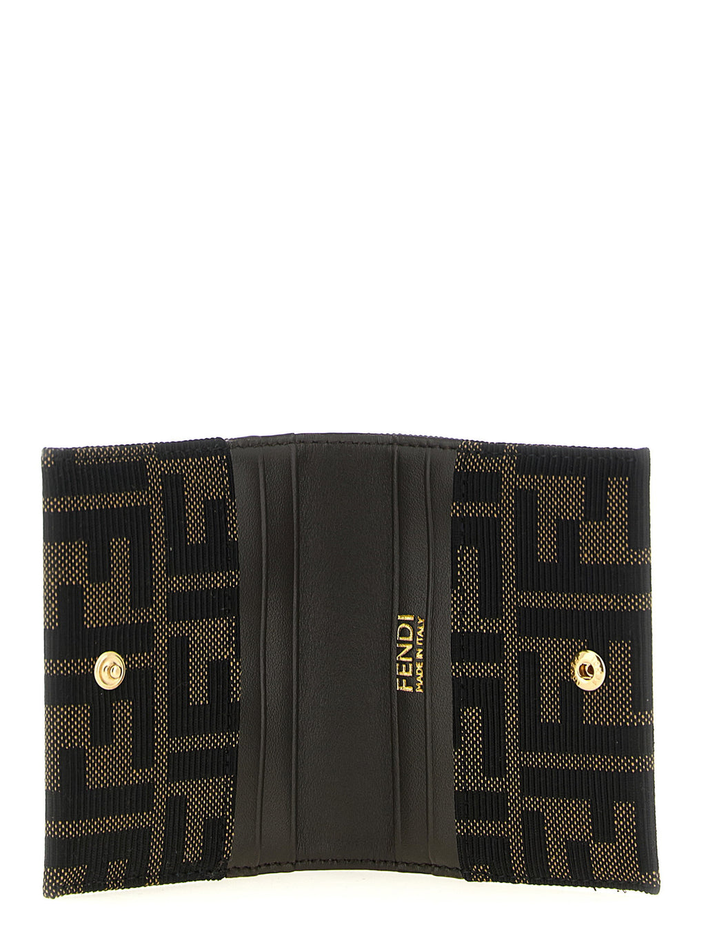 Fendi Ff Jacquard Cardholder
