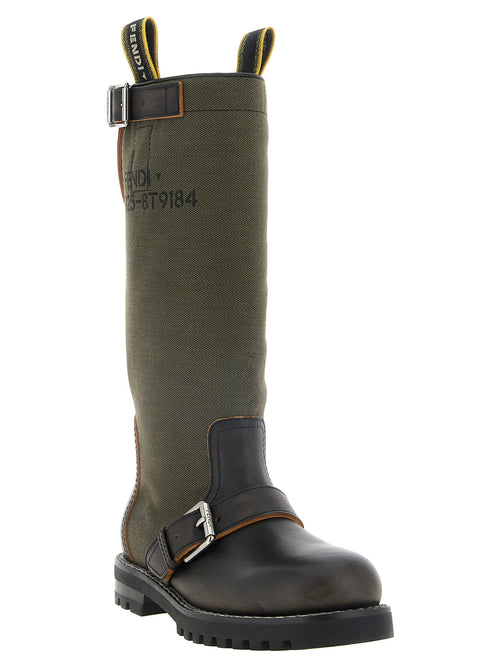 Fendi Commando Boots