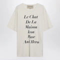 Valentino Ivory Le Chat De La Maison Icon Muse Anti Hero T-shirt
