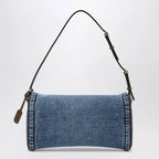 Valentino Garavani Small DeVain denim shoulder bag