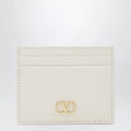 Valentino Garavani Vlogo Signature ivory cardholder