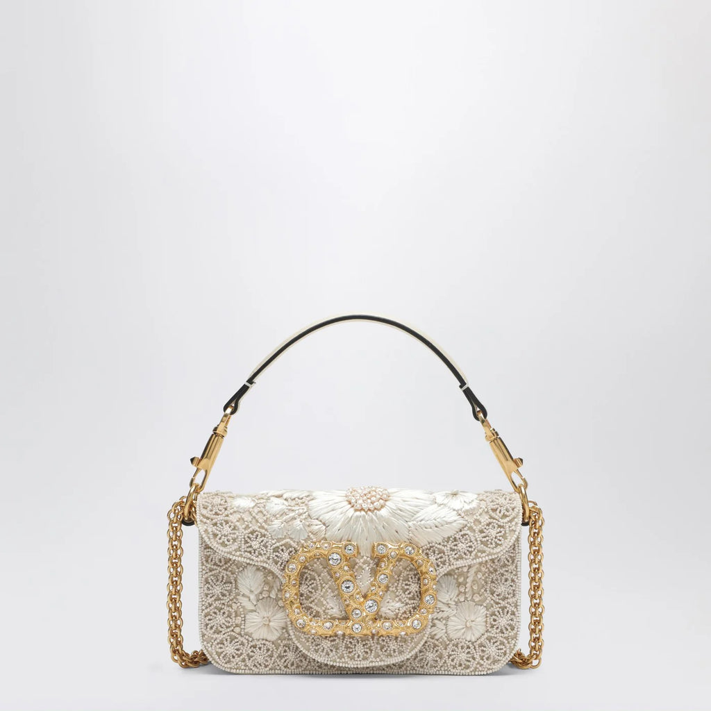 Valentino Garavani Small Locò bag with VLogo Signature jewel