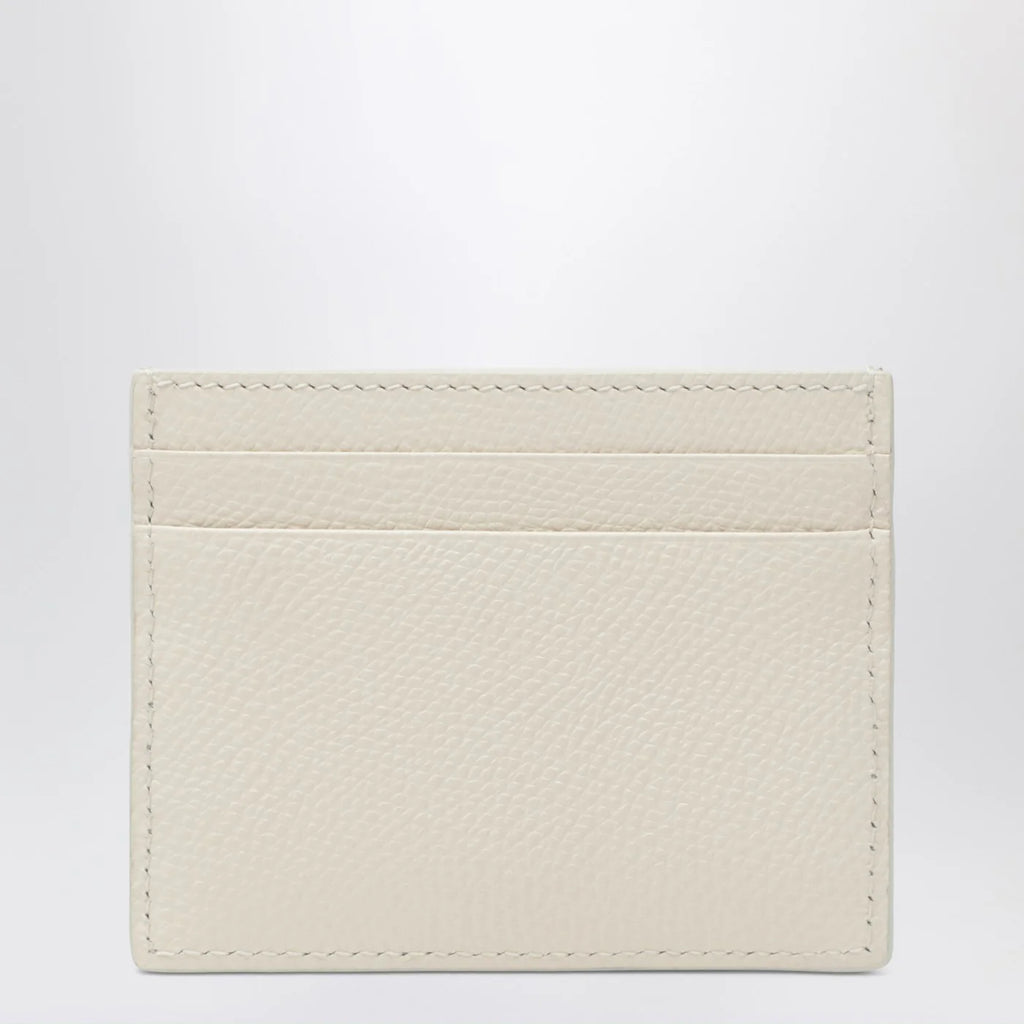 Valentino Garavani Ivory Vlogo Signature card holder